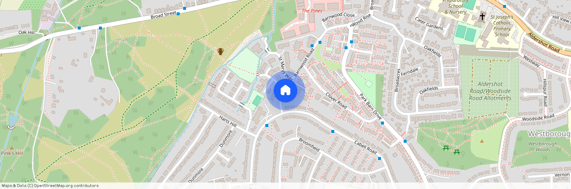 Barnwood Road, Guildford, Surrey, GU2