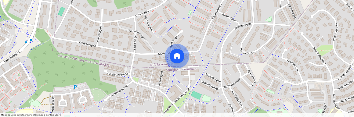 Järfälla, Meteorvägen, 5B, 17560