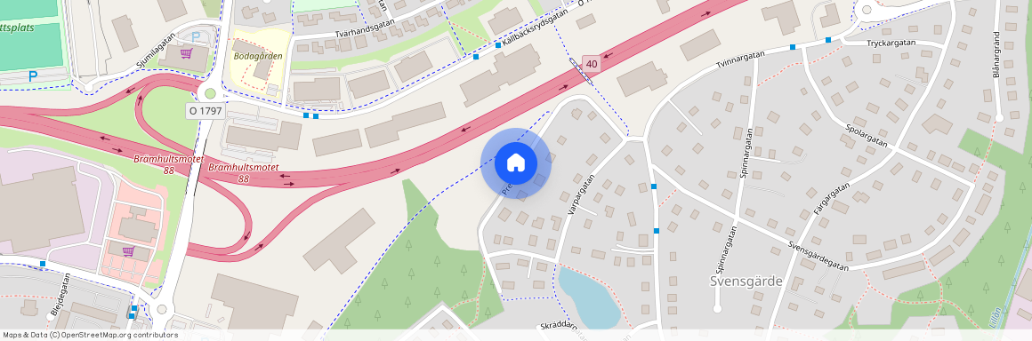 Pressargatan, Brämhult