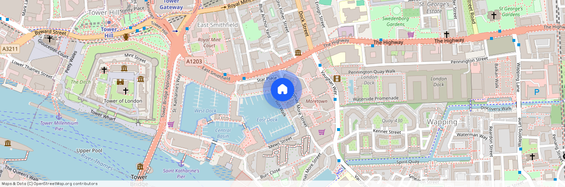 Turnstone House, City Quay, Star Place, Wapping, London, E1W