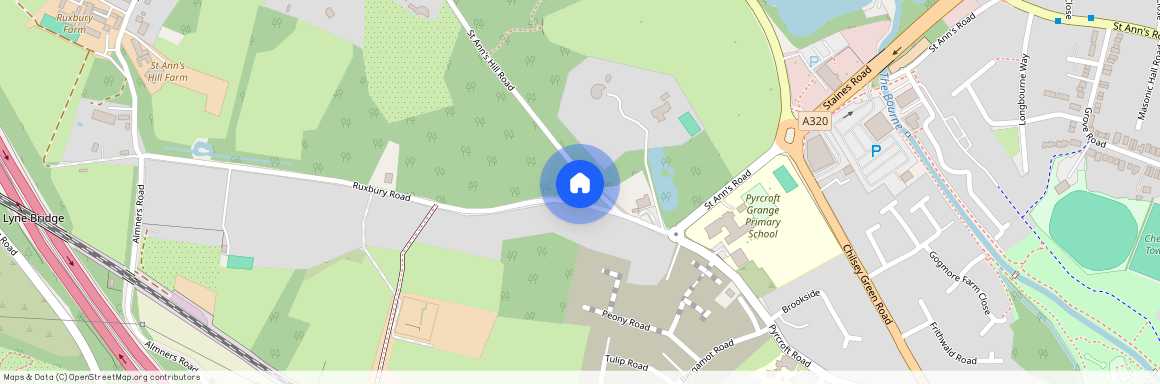 St. Anns Hill Road, Chertsey, Surrey, KT16