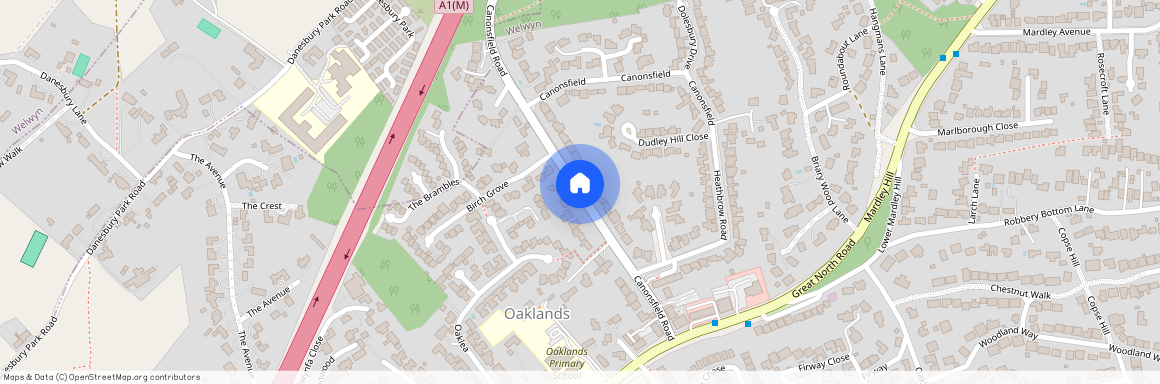 Canonsfield Road, WELWYN