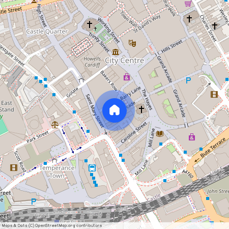 Cardiff, Cardiff City Centre