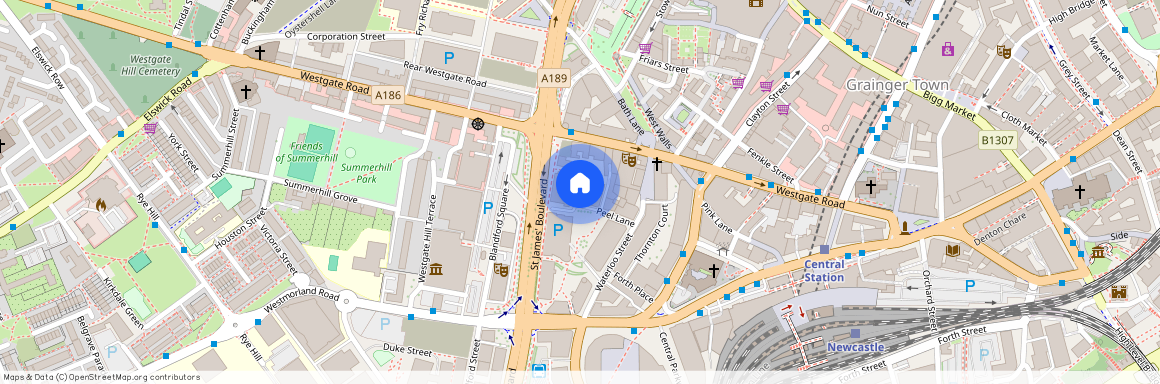 Hadrian\'s Tower, Temple Street, Newcastle, NE1 4BR