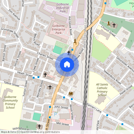 Two bed ground floor flat centre of Golborne