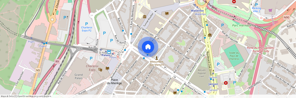 rue Zénobe Gramme 7, 6000 Charleroi, België