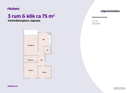 Verkmästargatan 20 D, 75436, Uppsala - Foto 5