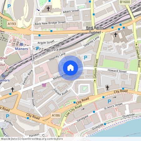 Melbourne St, NE1 2JB, Newcastle Upon Tyne