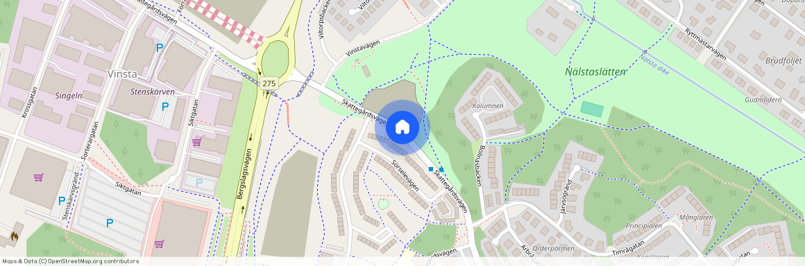 Skattegårdsvägen, Stockholm