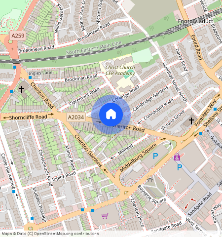 58A Cheriton Road, Mary Rose Avenue, CT20 1DF