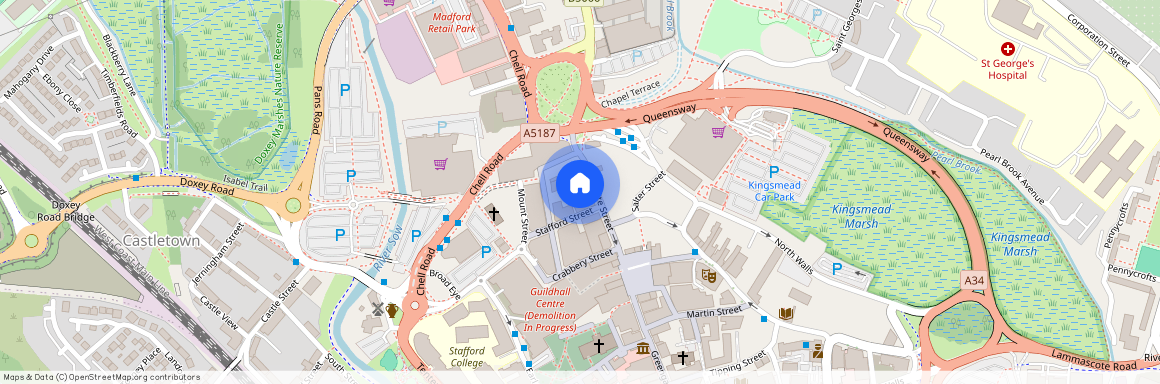 Gaolgate Suites, Stafford, ST16