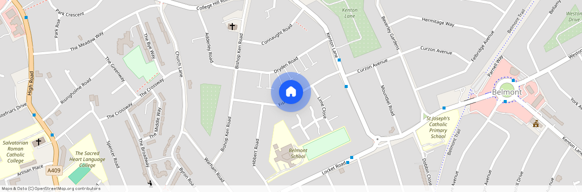 Fisher Road, Belmont Stanmore Harrow, HA3