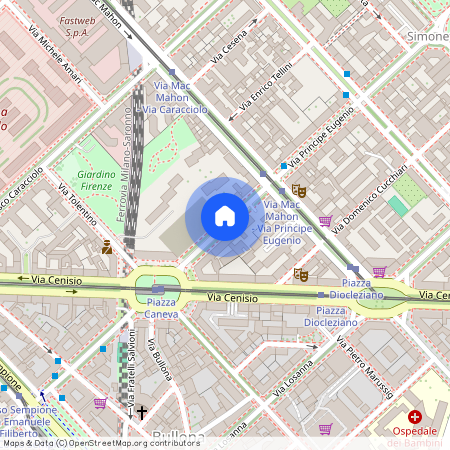 Via Principe Eugenio, Milan, Lombardy 20155