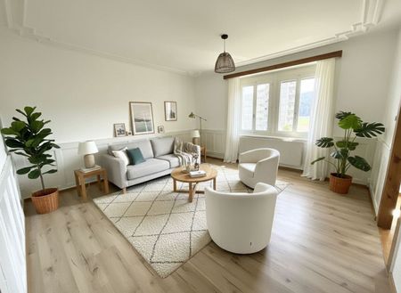 Bel appartement de 4 pièces au rez-de-chaussée - Foto 3