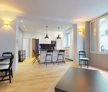 Location appartement 3 pièces, 68.00m², Paris 17 - Photo 2