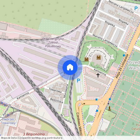 Kraków, Stare Miasto, Kleparz, Kamienna