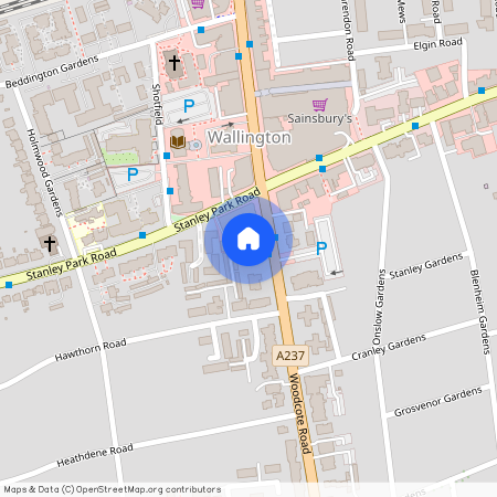 Flat 10 Jasmine Court, SM6 0PY, Woodcote Road