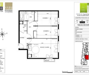 Appartement 3 pièces 61.64 m² - Photo 4