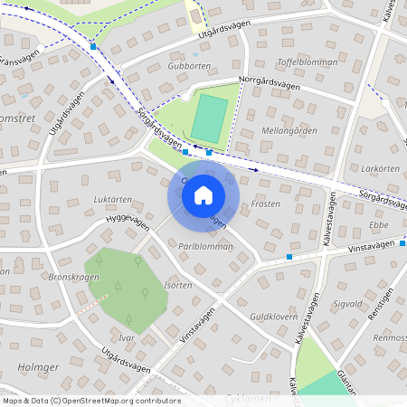 Östergårdsvägen, Spånga