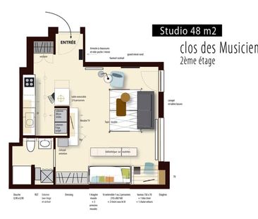 Studio te huur - Photo 5