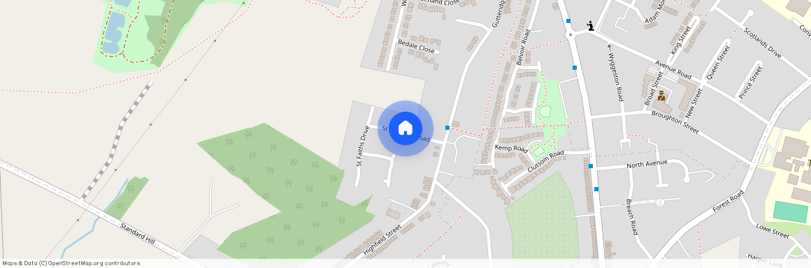 St. Saviours Road, Coalville, LE67