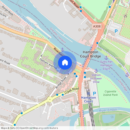 Feltham Avenue, Hampton Court Mews Feltham Avenue, KT8