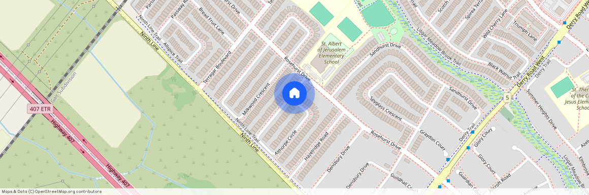 3727 Althorpe Circle, Mississauga