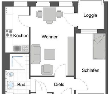 Aktives Senirenwohnen in Barmen nähe Zentrum. Mit WBS! - Foto 3