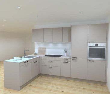 Neubau 3.5-Zimmerwohnung mit sonnigem Sitzplatz! - Photo 1