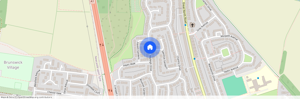 Rayleigh Drive, Wideopen, Newcastle Upon Tyne