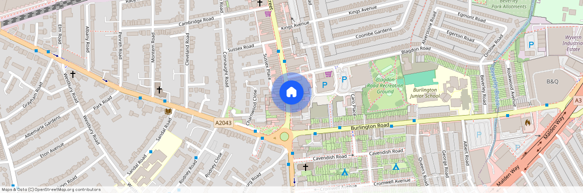 138 High Street, KT3 4EP, New Malden