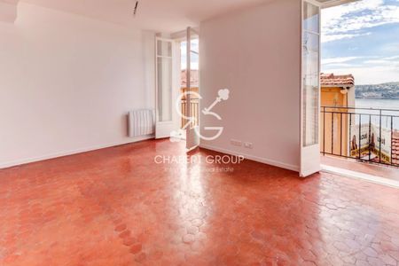 VILLEFRANCHE-SUR-MER - VIEILLE-VILLE - APPARTEMENT 3 PIÈCES - 53M2 - RÉNOVÉ - NON-MEUBLÉ - TERRASSE - VUE MER - Photo 4