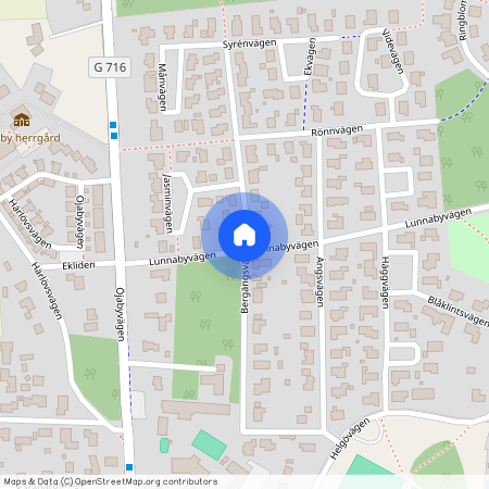 Bergängsvägen, Växjö