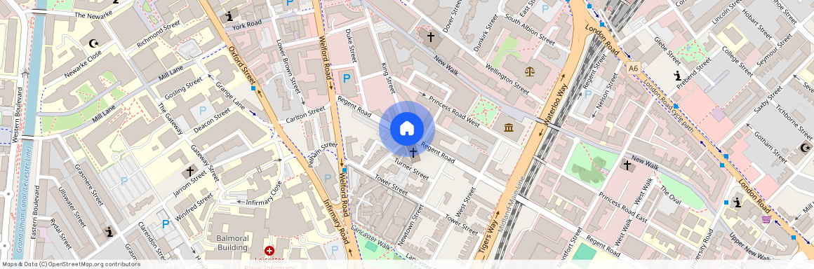 Regent Road, Leicester, LE1