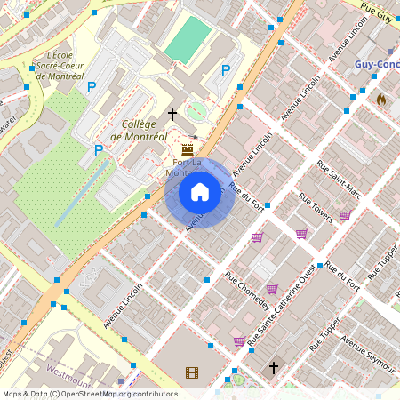 2075 Av. Lincoln, Montréal (Ville-Marie), QC H3H