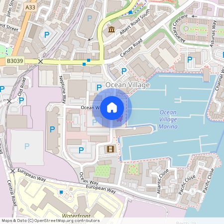 Maritime Walk, Ocean Village, Southampton, Hampshire, SO14