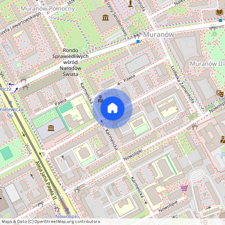 ul. Dzielna, Muranów, Śródmieście, Warszawa, mazowieckie