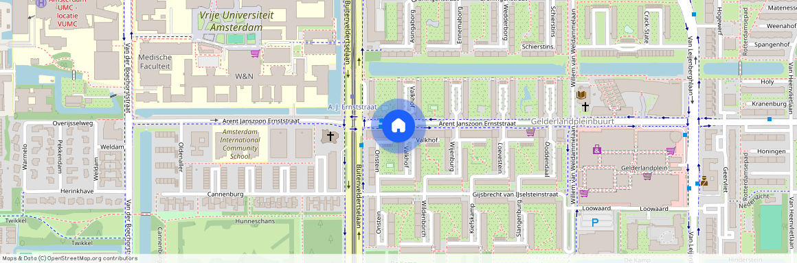 Buitenveldert-West, 1082 LM, Arent Janszoon Ernststraat, Amsterdam