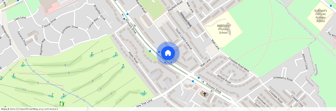 Princess Drive, Liverpool, Merseyside, L12