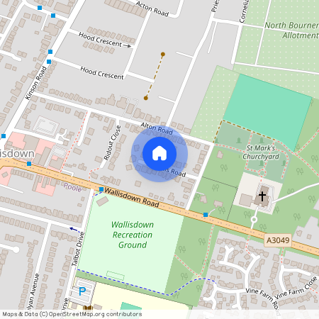 Bedroom Detached House In Wallisdown, BH10