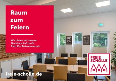 Drei-Zimmer-Wohnung mit Essplatz und neuem Duschbad - "Freie Scholle eG" - Photo 5