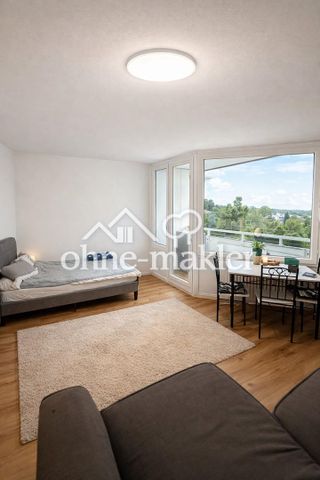 1 Zimmer Wohnung möbliert in Pasing*Einbauküche*Kernsaniert*Balkon - Foto 3