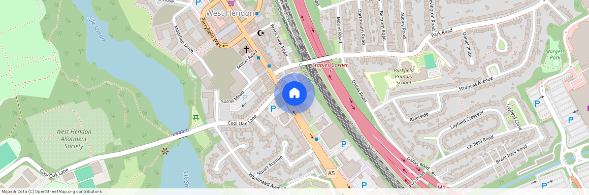 NW9, London
