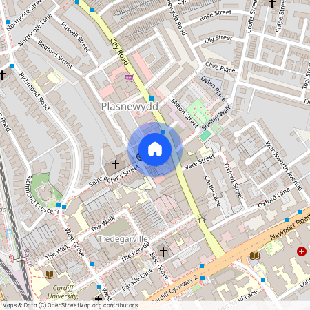 Pascall Court, St. Peters Street, Cardiff, CF24 3DH