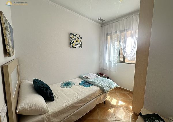 3 Bedroom apartment with parking and storage space in Rojales