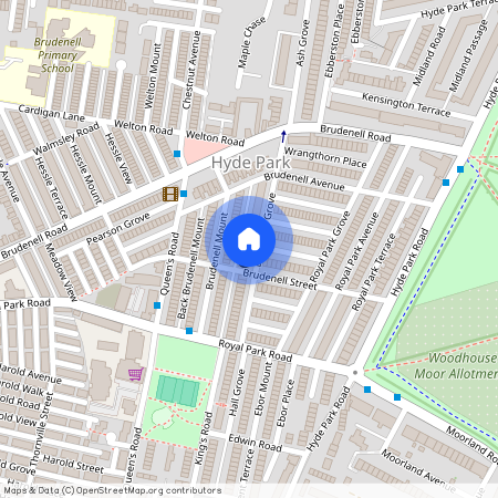 Brudenell Grove, Hyde Park, Leeds