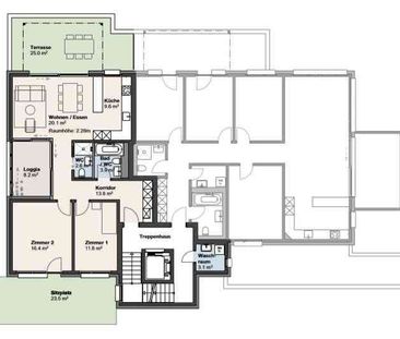 3.5 Zimmer, 90 m², EG - Photo 6