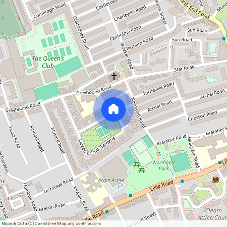 Queens Club Gardens, W14