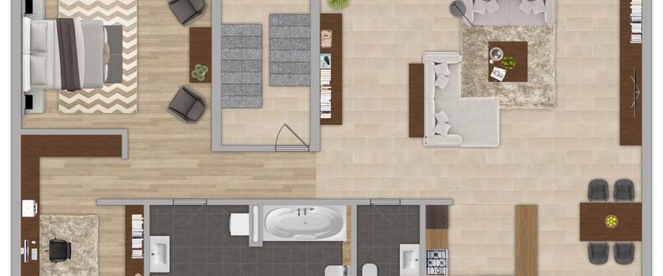 Exklusiver Erstbezug: Großzügige 3-Zimmer-Wohnung mit modernem Flair in Ludwigshafen - Photo 1