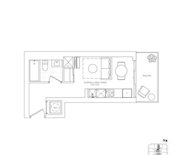 For Lease - 110 Broadway Avenue Unit# 1207S, Toronto, Ontario - Photo 1